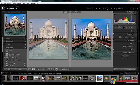 Screenshot Adobe Photoshop Lightroom untuk Windows XP