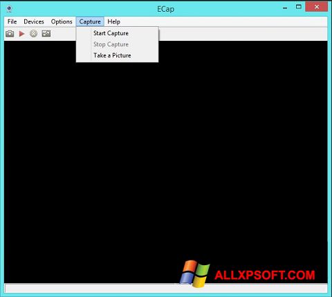 Screenshot ECap untuk Windows XP