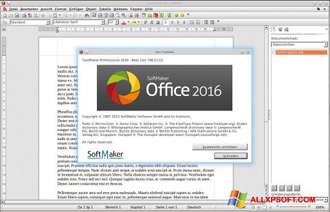 Screenshot SoftMaker Office untuk Windows XP