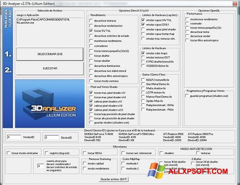 Screenshot 3D-Analyze untuk Windows XP