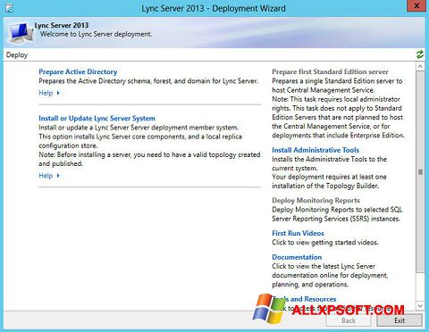 Screenshot Lync untuk Windows XP