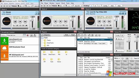 Screenshot SAM Broadcaster untuk Windows XP