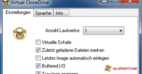 Screenshot Virtual CloneDrive untuk Windows XP