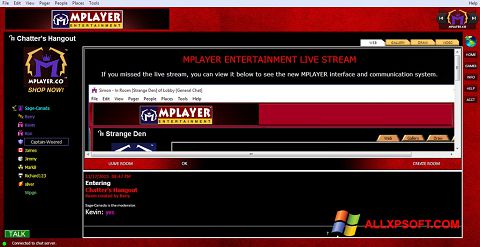 Screenshot MPlayer untuk Windows XP