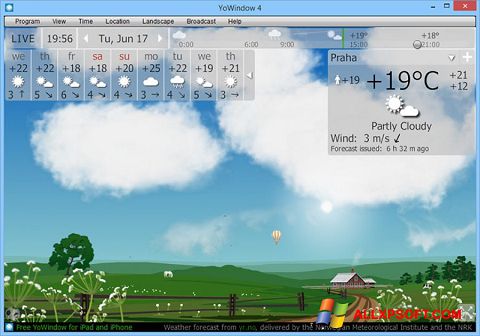 Screenshot YoWindow untuk Windows XP