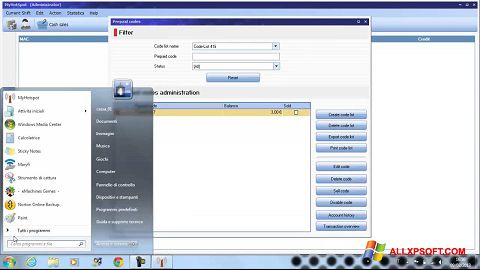 Screenshot MyHotspot untuk Windows XP