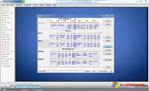 Screenshot ProgDVB untuk Windows XP
