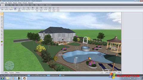 Screenshot Realtime Landscaping Architect untuk Windows XP