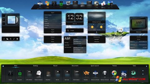 Screenshot Winstep Nexus untuk Windows XP