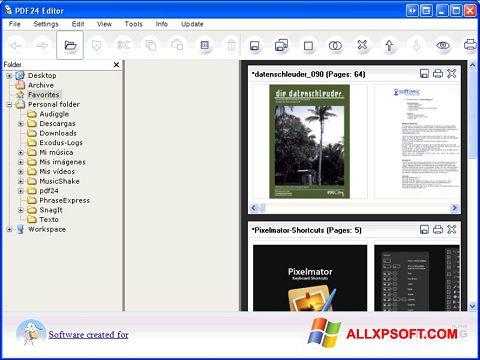Screenshot PDF24 Creator untuk Windows XP