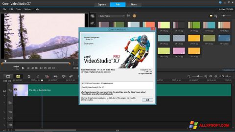 Screenshot Corel VideoStudio untuk Windows XP