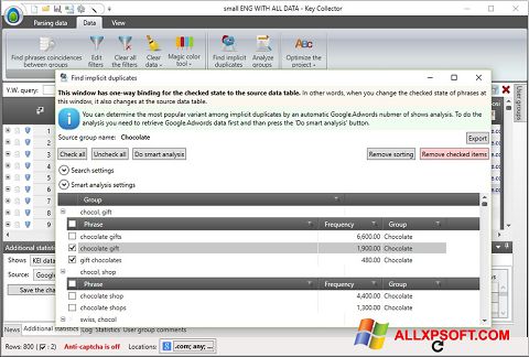 Screenshot Key Collector untuk Windows XP