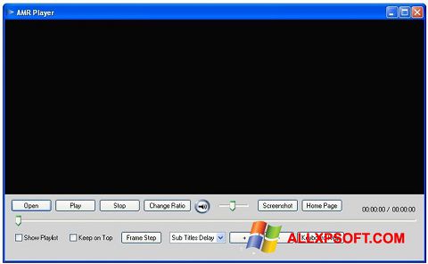 Screenshot AMR Player untuk Windows XP