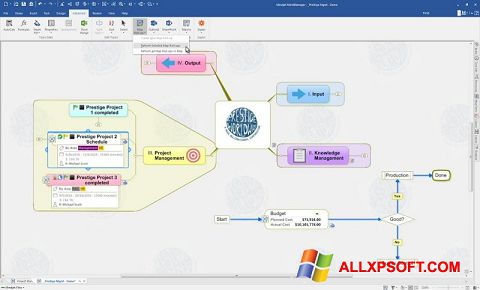 Screenshot MindManager untuk Windows XP