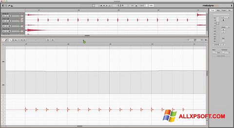 Screenshot Melodyne untuk Windows XP