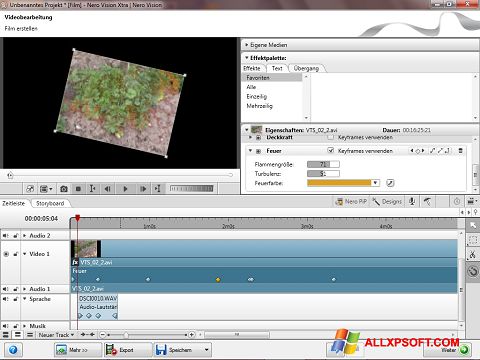 Screenshot Nero Vision untuk Windows XP