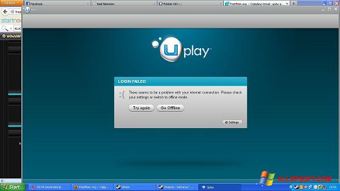 Screenshot Uplay untuk Windows XP