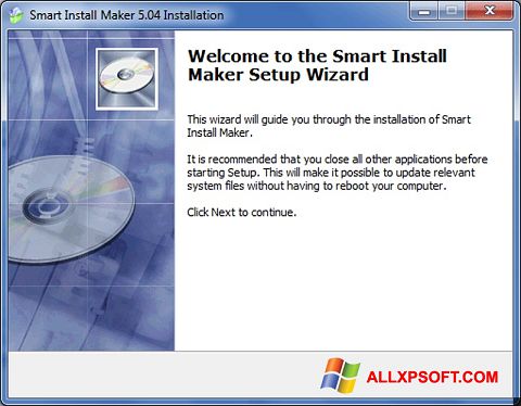 Screenshot Smart Install Maker untuk Windows XP