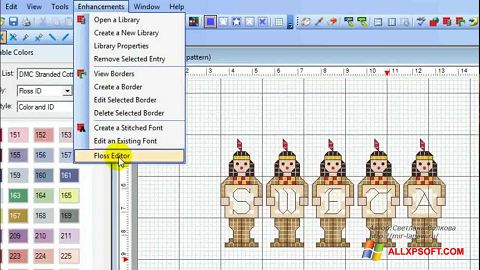 Screenshot Stitch Art Easy untuk Windows XP
