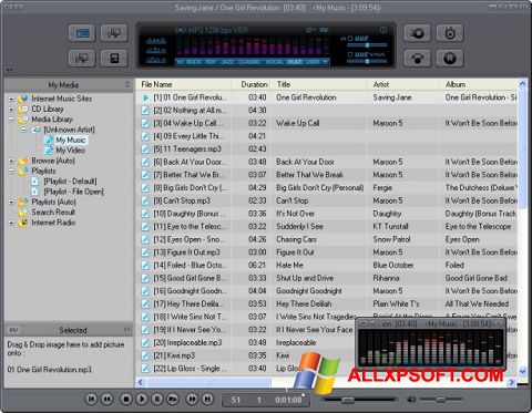 Screenshot JetAudio untuk Windows XP