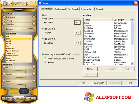 Screenshot Scramby untuk Windows XP
