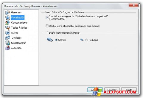 Screenshot USB Safely Remove untuk Windows XP
