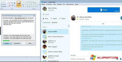Screenshot Clownfish untuk Windows XP