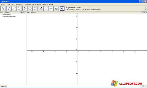 Screenshot GeoGebra untuk Windows XP
