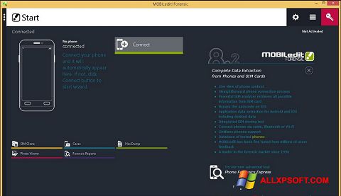 Screenshot MOBILedit! untuk Windows XP