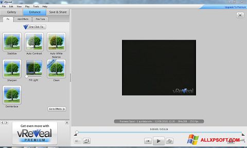 Screenshot vReveal untuk Windows XP