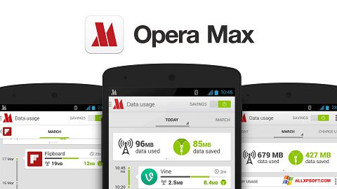 Screenshot Opera Max untuk Windows XP