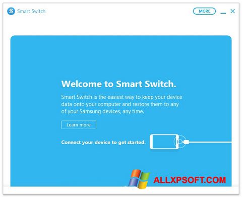 Screenshot Samsung Smart Switch untuk Windows XP