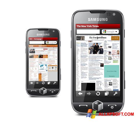 Screenshot Opera Mobile untuk Windows XP