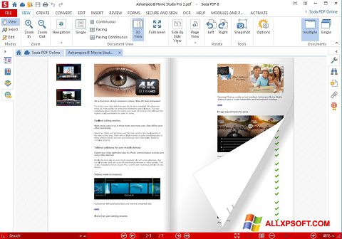 Screenshot Soda PDF untuk Windows XP