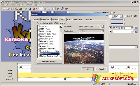 Screenshot KaraFun untuk Windows XP