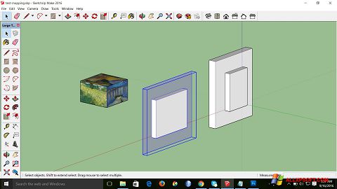 Screenshot SketchUp Make untuk Windows XP