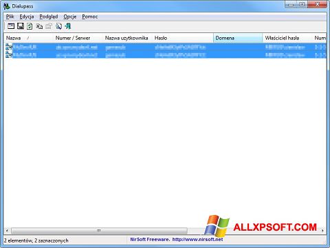 Screenshot Dialupass untuk Windows XP