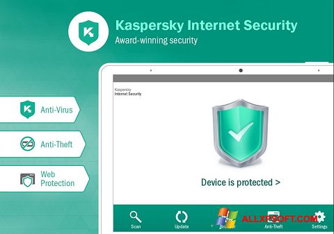 Screenshot Kaspersky Internet Security untuk Windows XP